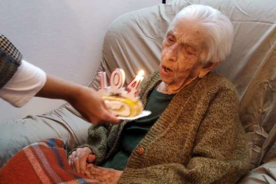  Lolita López: 104 años repletos de recuerdos/TA.